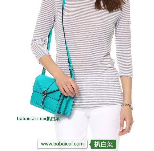 Rebecca Minkoff 瑞贝卡明可弗 真皮小巧迷你挎包(原价5,现5.9折)8.61