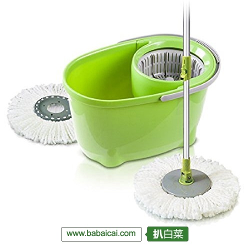 亚马逊中国：单买好价！3M ScotchBrite 思高 TB旋风拖清洁拖E (快速脱水,拖把布*2 )