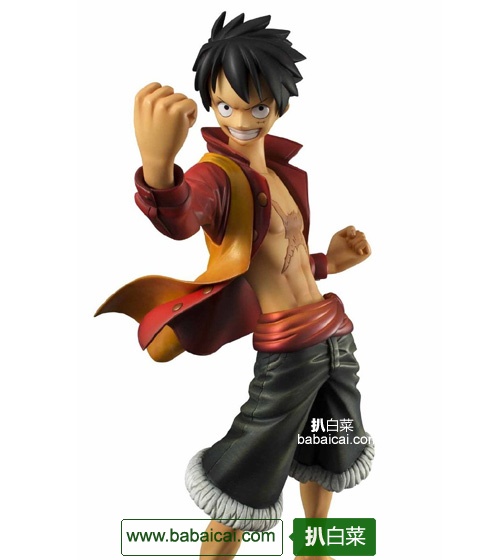 蒙奇·D·路飞 手办$55.31 4.6折，转运到手价385元