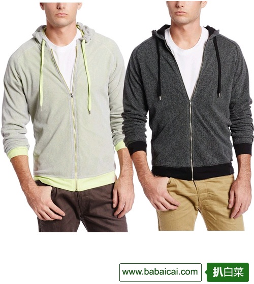 DIESEL 迪赛 男士全棉连帽卫衣 3.1折 56.02