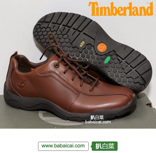 Timberland 天木兰 男士系带休闲鞋(原价$105，现5.8折售价$60.65)，公码7.5折后$45.42