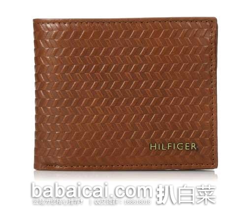 TOMMY HILFIGER 汤米希尔费格 男士真皮钱包(原价.00,现.99),公码7折后 .49,两色可选