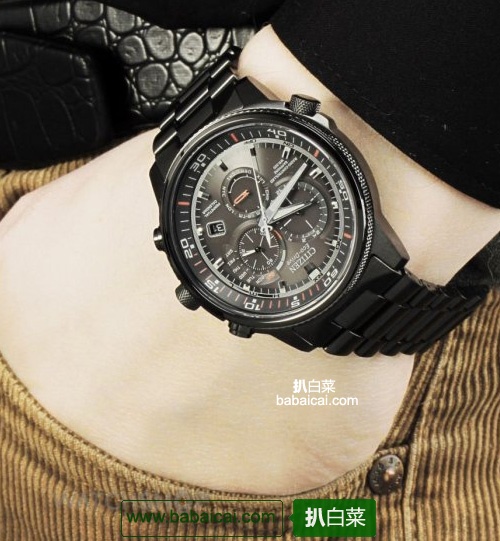 Citizen AT4117-56H 西铁城 Nighthawk“夜鹰系列”男式光动能腕表