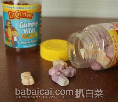 L'il Critters 小熊糖维生素D 190粒 (原价.99,现7折.47),用券后实付.47