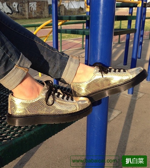 断码3折，Dr. Martens Spin 女式休闲鞋 $30