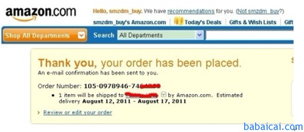 美国亚马逊amazon购物手把手图文教程