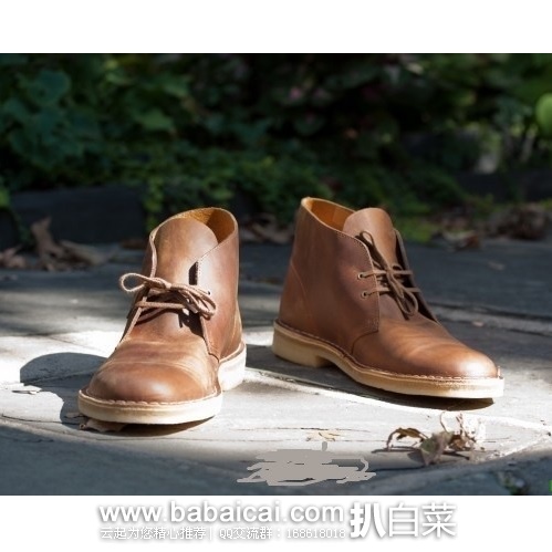历史新低大白菜~Clarks其乐最经典的Beeswax蜜蜡色沙漠靴特价$76.03 鞋服8折$60.8，风骚的蜜蜡色哦