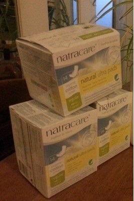 iherb上奈卡Natracare有机卫生巾推荐，100%有机棉，很好用哦！！