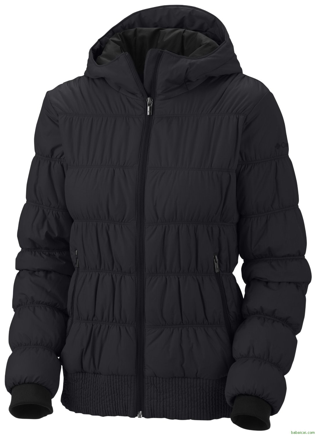反季大白菜，Columbia哥伦比亚女士防风防泼水热反射保暖夹克 原价$150，现黑色$59.6