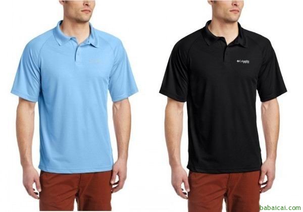 白菜~Columbia哥伦比亚男士速干防晒短袖POLO衫 多色可选 特价$13.5