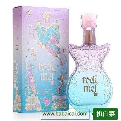 苏宁易购：Anna Sui安娜苏 摇滚甜心淡香水75ml 团购价￥159包邮