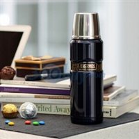 Thermos膳魔师不锈钢帝王保温杯午夜蓝480ml原价$30，特价$16.39 历史低价