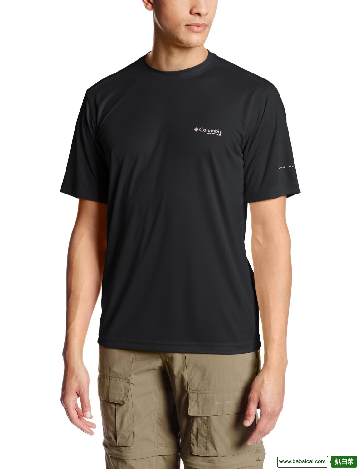 Columbia哥伦比亚运动款男士多速干短袖T恤特价$16.5 多色可选
