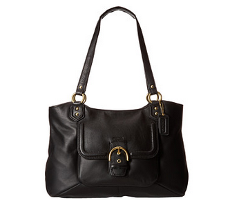 6PM：大白菜啊 百搭色，COACH 蔻驰 女士真皮单肩包原价$418 现$104.99 公码85折新低$89 到手￥655