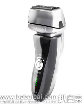 秒杀！Remington FR-500 雷明顿往复三刀头电动剃须刀 原价$80