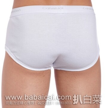 Calvin Klein 男士纯棉内裤3条装 $17.64 直邮无税 到手¥43/条