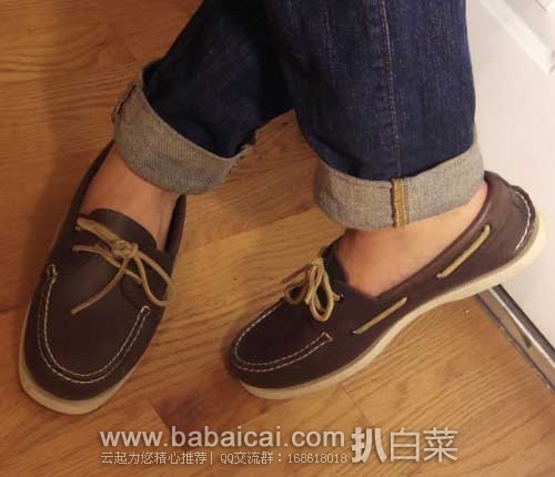 Sperry Top-Sider Authentic 女士 经典款2孔系带真皮船鞋，原价$88，现5折售价$43.99