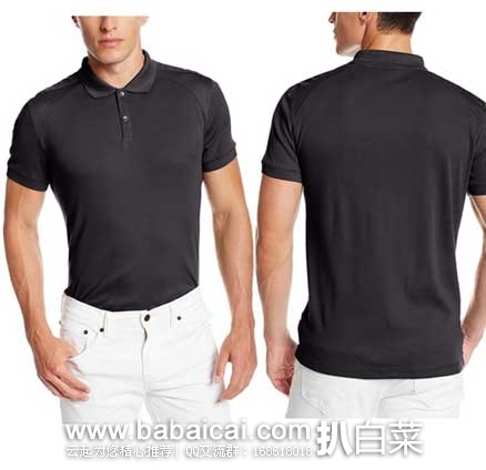 Calvin Klein 男士100%Pima棉修身POLO衫 原价$65，现2.5折售价$16.84