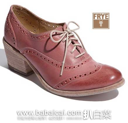 6PM：Frye 弗莱 Maggie系列 女士 布洛克风格踝靴 原价$228，现3.1折售价$71.99