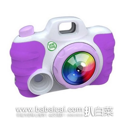 LeapFrog 跳蛙 创意相机壳 兼容iphone4~5S/可装APP原价$20 现新低$3.56