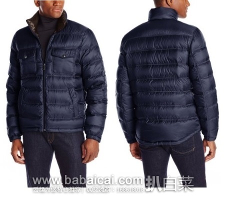 London Fog 伦敦雾 男士轻薄羽绒服 原价$225,现历史低价闪电秒杀$64.99 到手¥445 三色可选