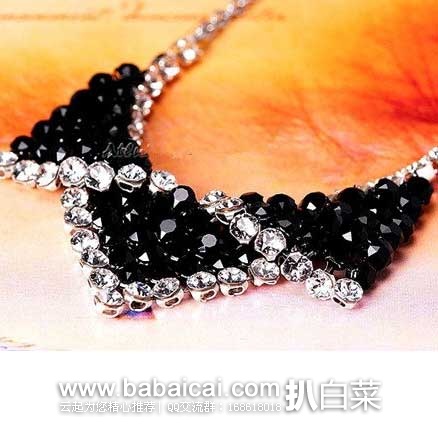 Swarovski施华洛世奇官网：2014秋冬新款Best 撞色水晶项链 三色特价$45