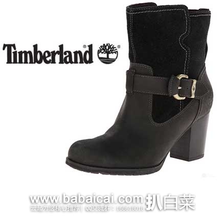 Timberland 天木兰 Rudston Mid 真皮防水抗疲劳真皮女靴 原价$180，现3折售价$54