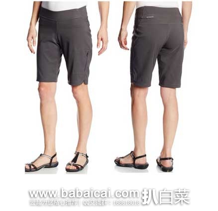Columbia 哥伦比亚 Back Beauty 女士运动防晒休闲短裤 原价$48，现3折售价$14.4，新低
