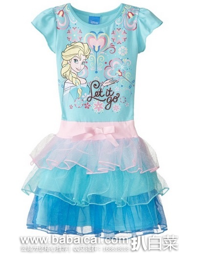 Amazon：总统日促销 Disney《冰雪奇缘》系列公主裙3折起