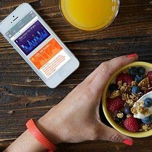 Jawbone 卓棒 UP24 智能手环 原价$129，现4.8折售价$62.12，史低