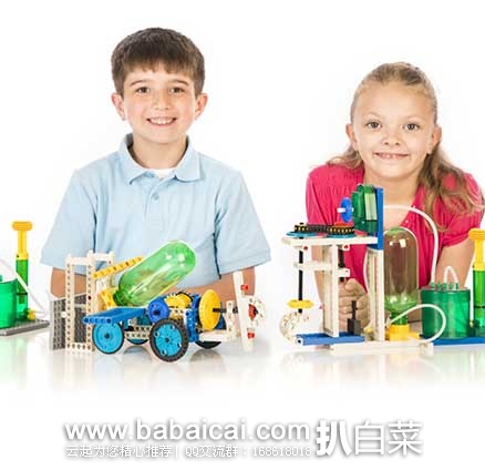 重回快乐的童年！Thames Kosmos 空气+水科学组装玩具 现特价：$33.36