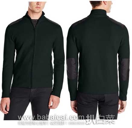 Victorinox Mahale 维氏军刀 男士拉链开衫毛衣 原价$195，现2.4折售价$46.24