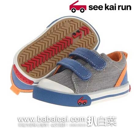 6PM：See Kai Run 施凯伦 Esten 婴儿学步鞋 原价$37.5，现3.4折售价$12.99