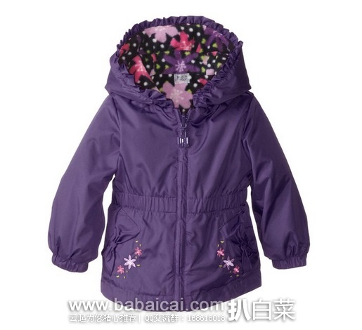 London Fog伦敦雾 小女孩保暖棉衣 原价$48， 现3折售价$14.68
