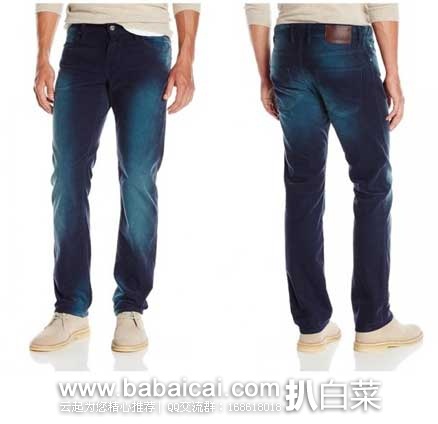BOSS 雨果博斯 Orange Label 男士纯棉标准直筒牛仔裤(原价$165，现5折$82.5)，公码8折后实付$66