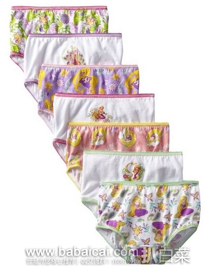 Amazon：鲜果布衣、迪斯尼、Handcraft 等多款超萌纯棉男女童或青少年内裤汇总推荐