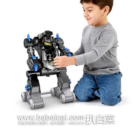 Fisher-Price 费雪 遥控声光蝙蝠侠机器战车 原价$70，现6.9折售价$48.74
