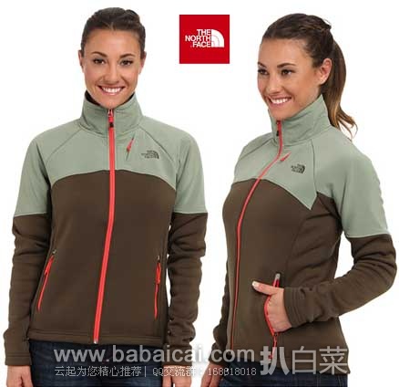 6pm：The North Face 乐斯菲斯 Momentum 300 Pro 女式高端抓绒衣 原价高达$139，现4折售价$55.99