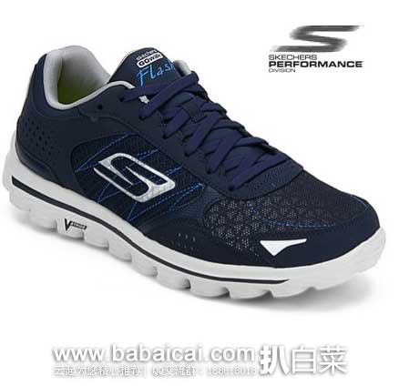 6PM:SKECHERS 斯凯奇 Performance GO Walk 2男款休闲鞋 原价$65，现4折售价$26