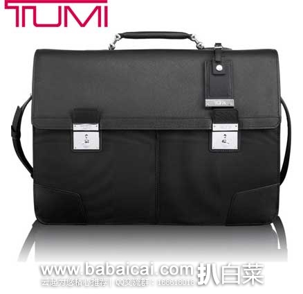 Tumi 途 Astor Beresford 男士 真皮高级商务公文包（原价$795，现7.5折$596.25），公码7.5折后实付$447.19