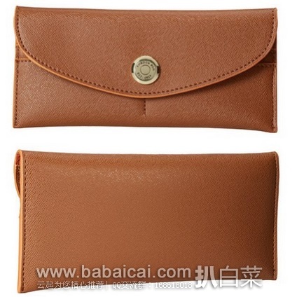 6pm：London Fog 伦敦雾 Envelope 女士长款手拿钱包/信封包原价$75，现新低$19.99