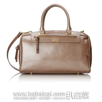 Nine West 玖熙 Kathleen Satchel 女士手提斜挎包原价$100，现$39.99，公码8折新低$31.99 两色可选