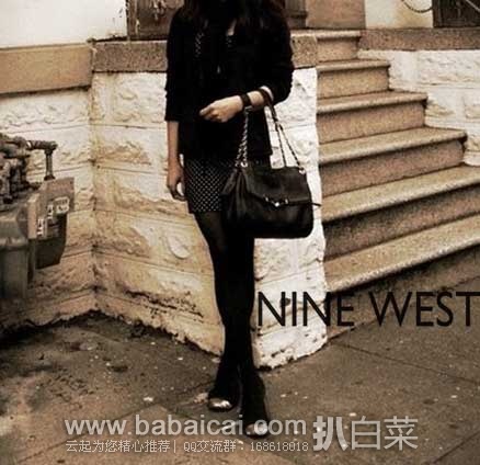 6PM：Nine West玖熙Abigail女士中号时尚链条单肩包 原价$79，现4折售价$31.6