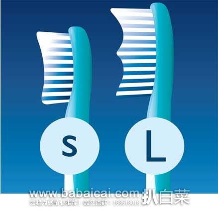 Philips Sonicare HX6032/94 飞利浦儿童声波电动牙刷刷头2个装(原价$21.99，现6.3折$13.99)，激活优惠券后实付$8.99