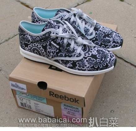 6PM：Reebok 锐步 Skyscape Chase系列 女款时尚轻便健步鞋 原价$74.99，现5.4折售价$40.99