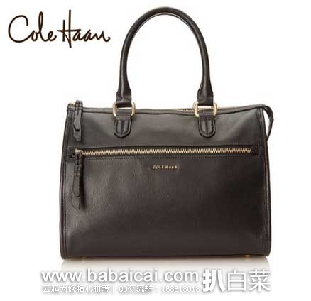 Cole Haan 可汗 女式荔枝纹真皮手提包 原价$328，现3.4折售价$114.72