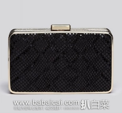 6PM：Michael Kors 复古小挎包 手拿包原价$198，现$99.99，公码85折$84.99