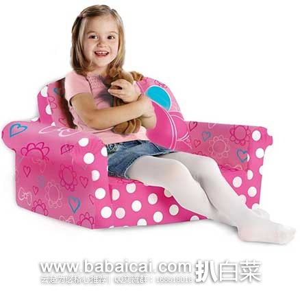 Marshmallow 二合一 儿童沙发 （迪士尼图案） 现售价$34.99