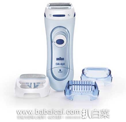 Braun 博朗 LS5160WD 女用剃毛器 原价$56.69，现历史低价$25.47，直邮无税，运费仅$5.48