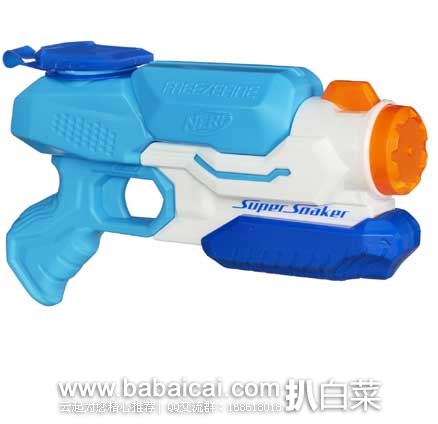 Hasbro 孩之宝 nerf Super Soaker Freezefire Blaster 冲击波水枪 原价$11.99,现6.6折售价$7.99,新低